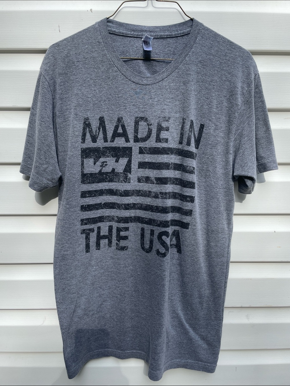 Vance and Hines Made In The USA Graphic Tee - Gray